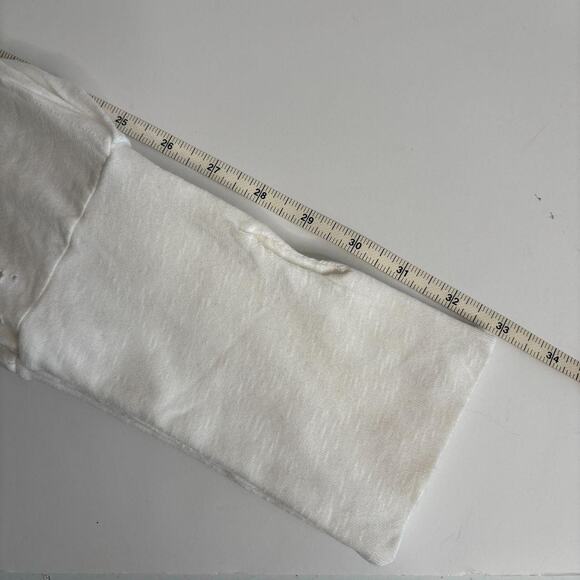 MJB Marc Jacques Burton Oversized White LS T Shirt M - Picture 8 of 8